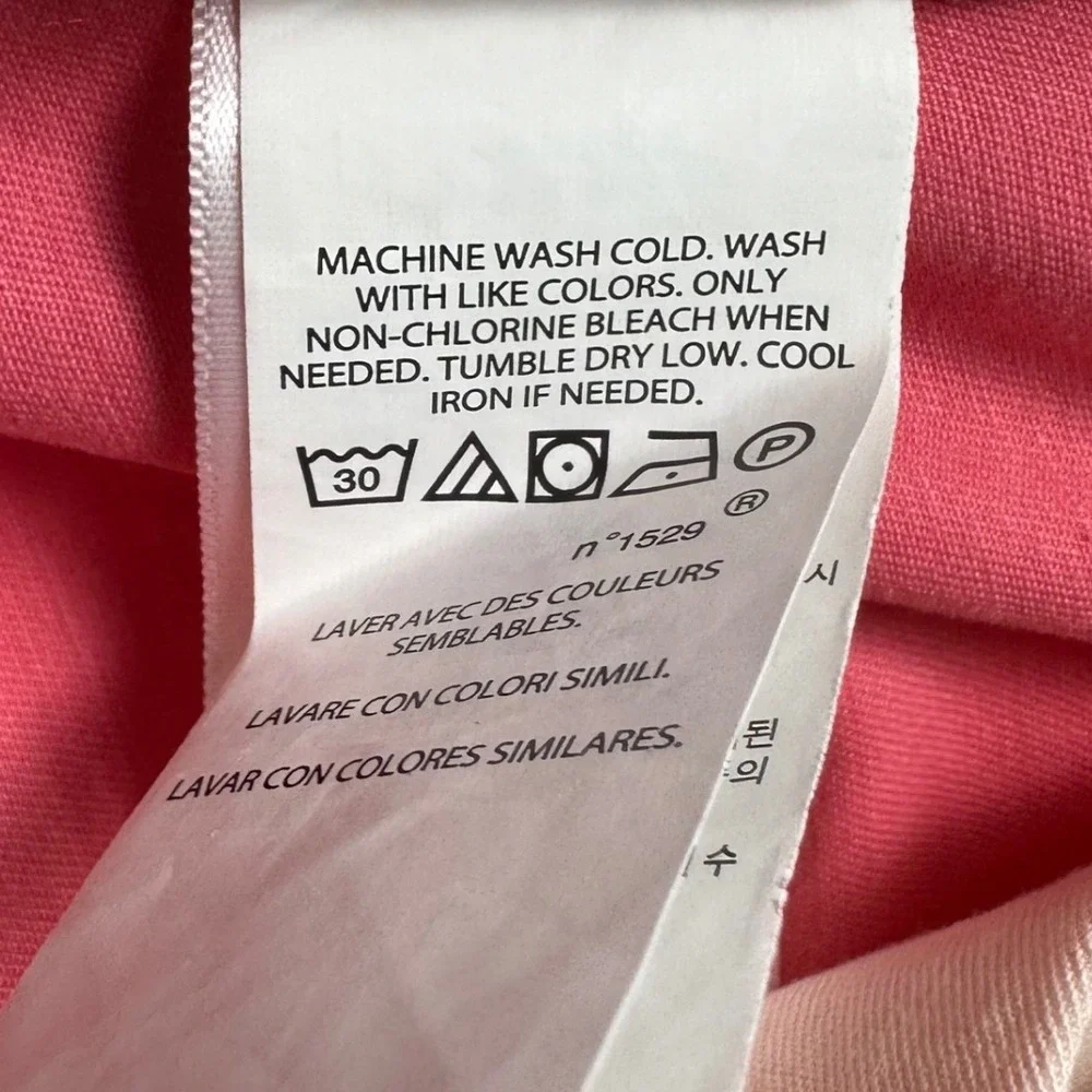 Polo Ralph Lauren Mens Stretch Straight Fit Chino Pants Salmon Pink 33x32 NEW
